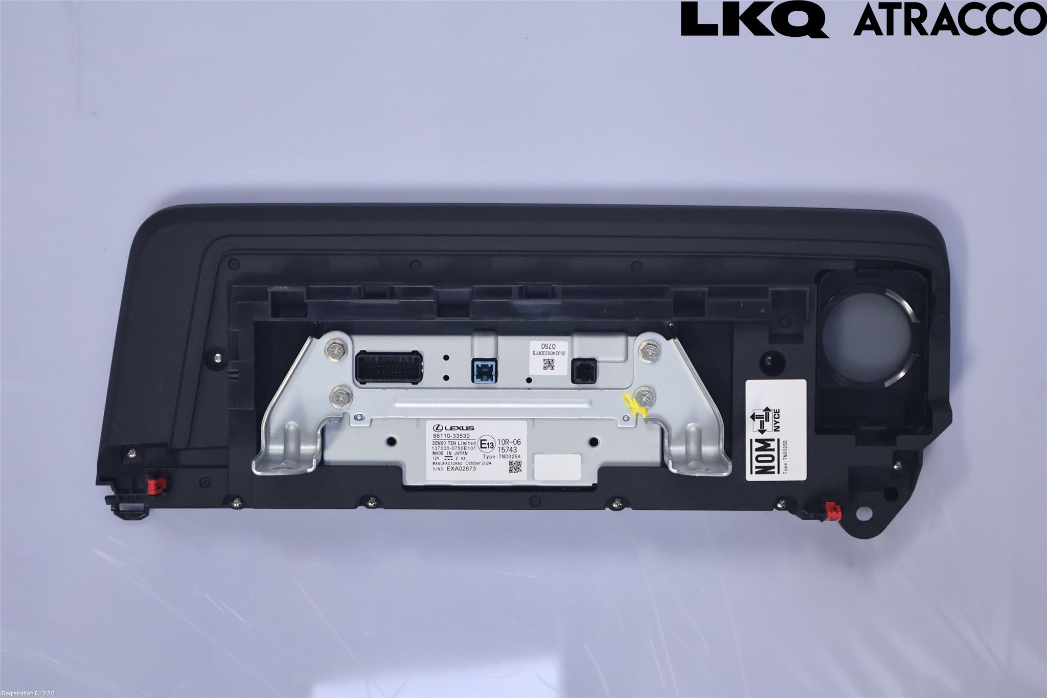 Lexus ES 250/300/330 Multifunktionsdisplay