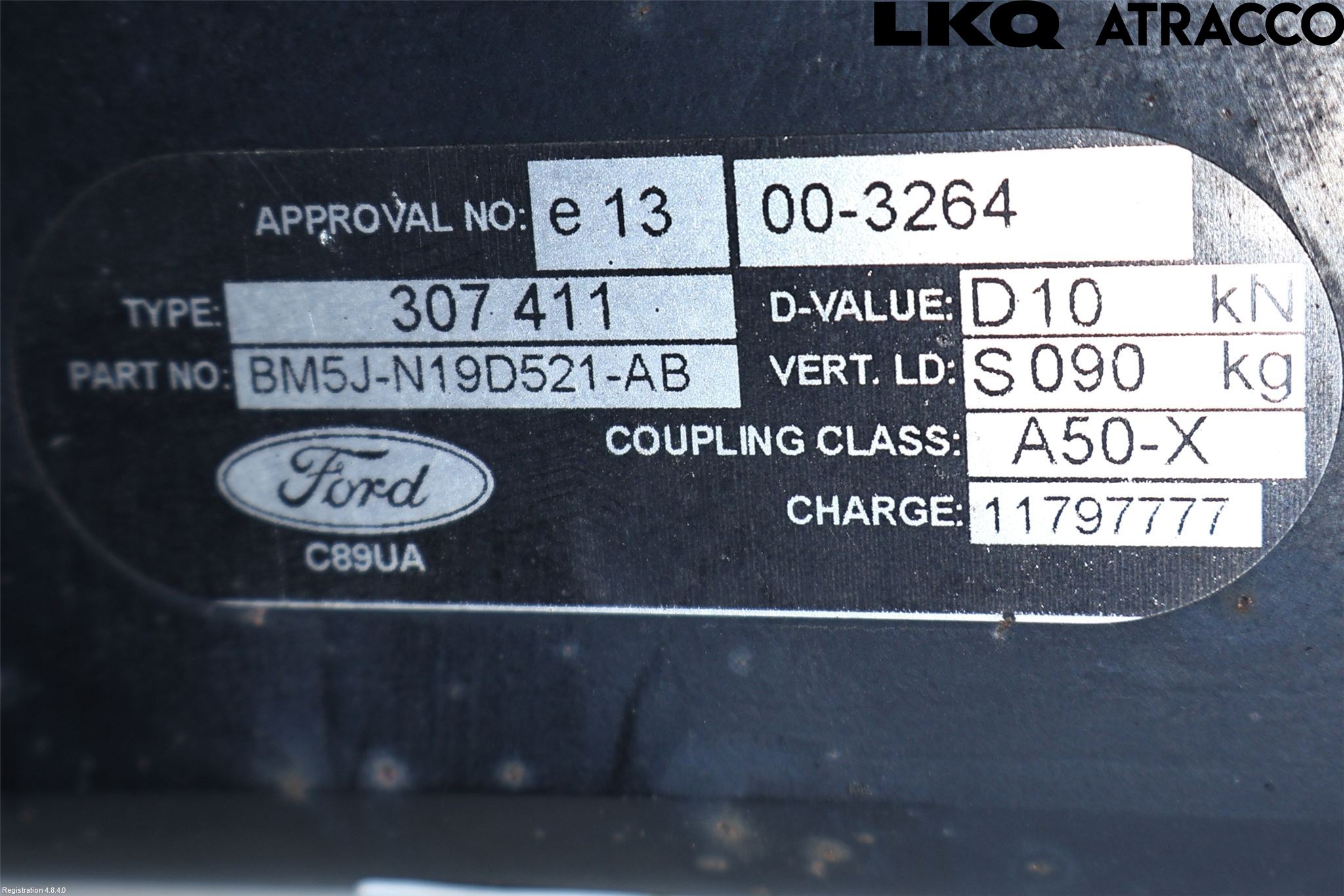 Ford FOCUS 11-14 Tilhengerfeste