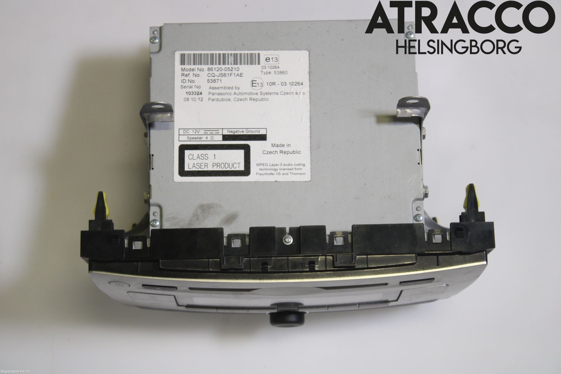 Toyota AVENSIS 09-15 Stereo Radio Med Cd