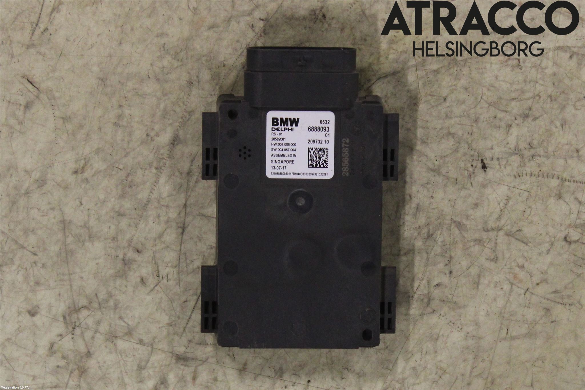 BMW 5 G30/G31/F90 17-23 Sensor Kollisjonsbeskyttelse