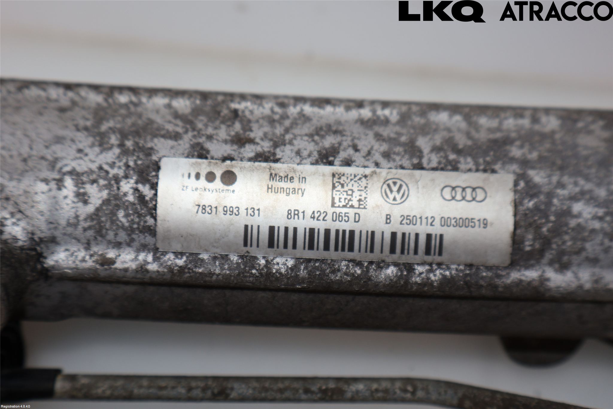Audi Q5 09-16 Servo Snekke - Tannstang