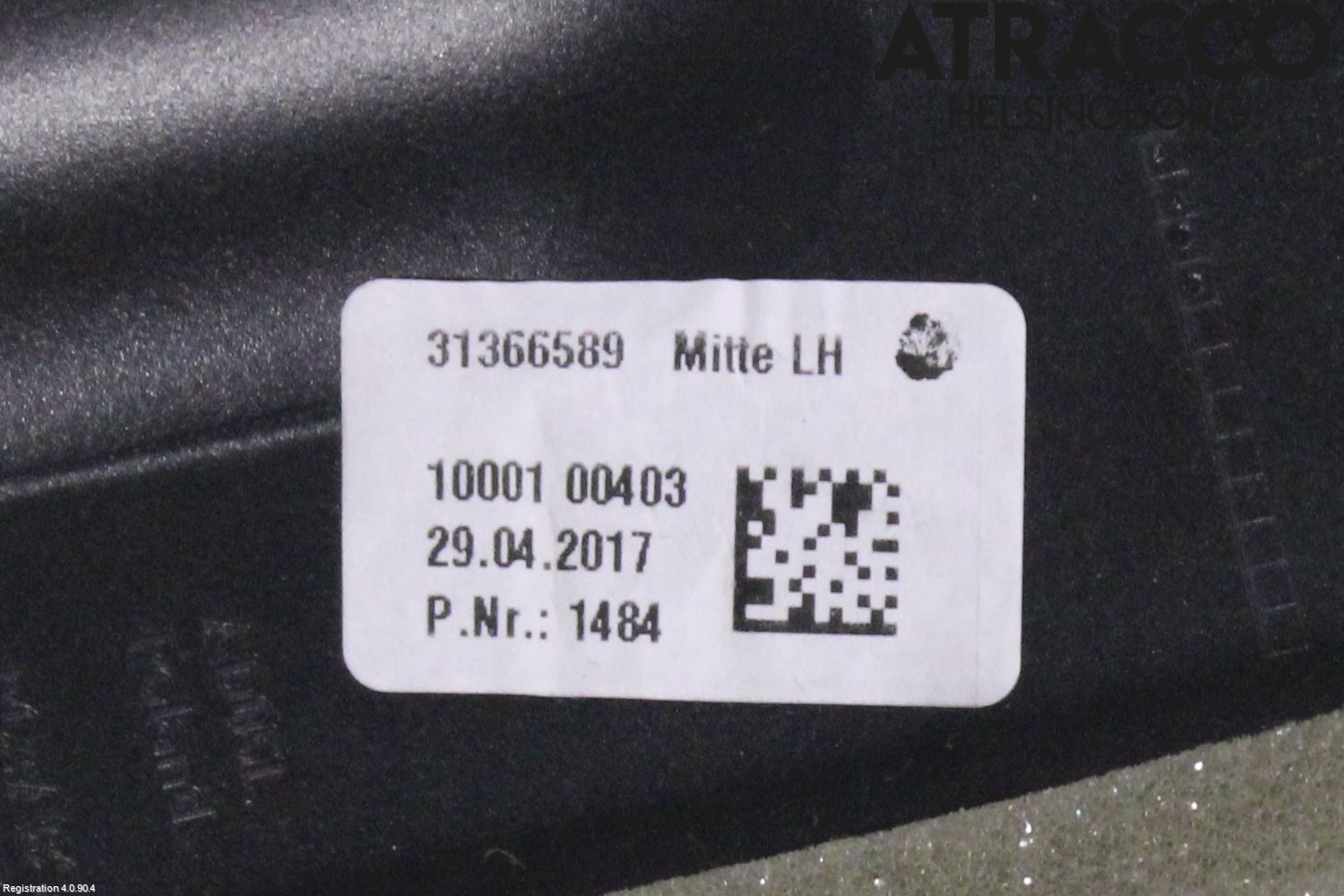 Volvo V90 17->> Dashbord Kanal - Dyse