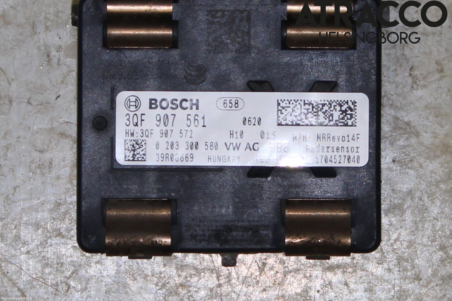 Volkswagen VW GOLF / E-GOLF VII 13-20 Sensor Fartsbegrensning