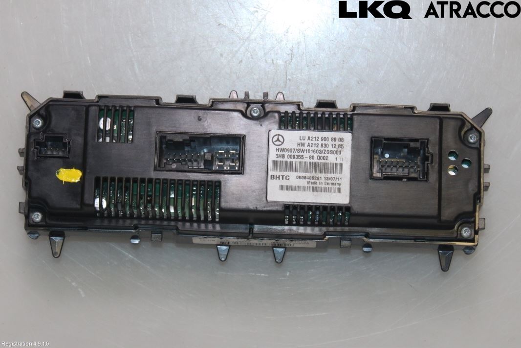 Mercedes-Benz MB E-KLASS (W212) 09-16 Varme Ac Betjening-Display