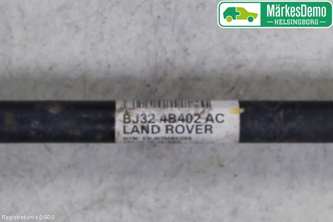 Landrover LAND ROVER RANGE ROVER EVOQUE (L538) 11-18 Drivaksel Bak Kompl Venstre
