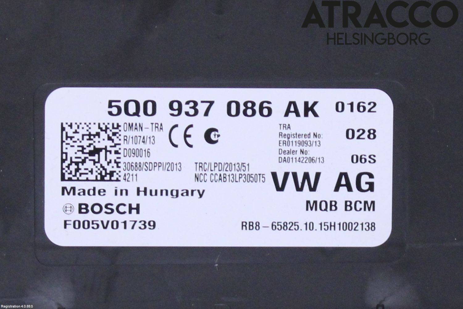 Volkswagen VW PASSAT 15-19 Styreenhet Klima