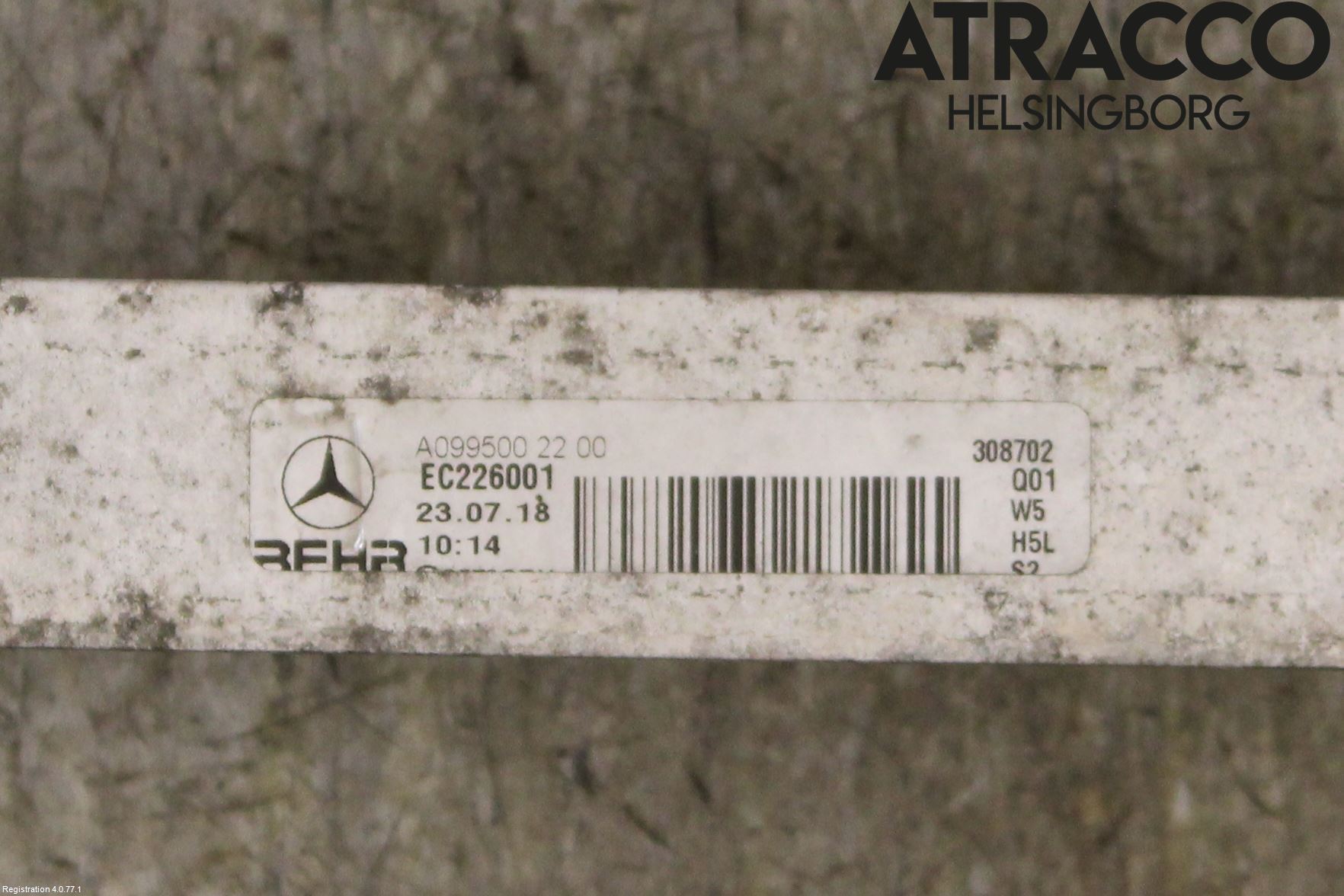 Mercedes-Benz MB X-KLASS (BR 470) 18-20 Radiator Oljekjøler Motor