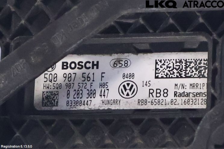 Skoda OCTAVIA (5E) 13-20 Sensor Fartsbegrensning
