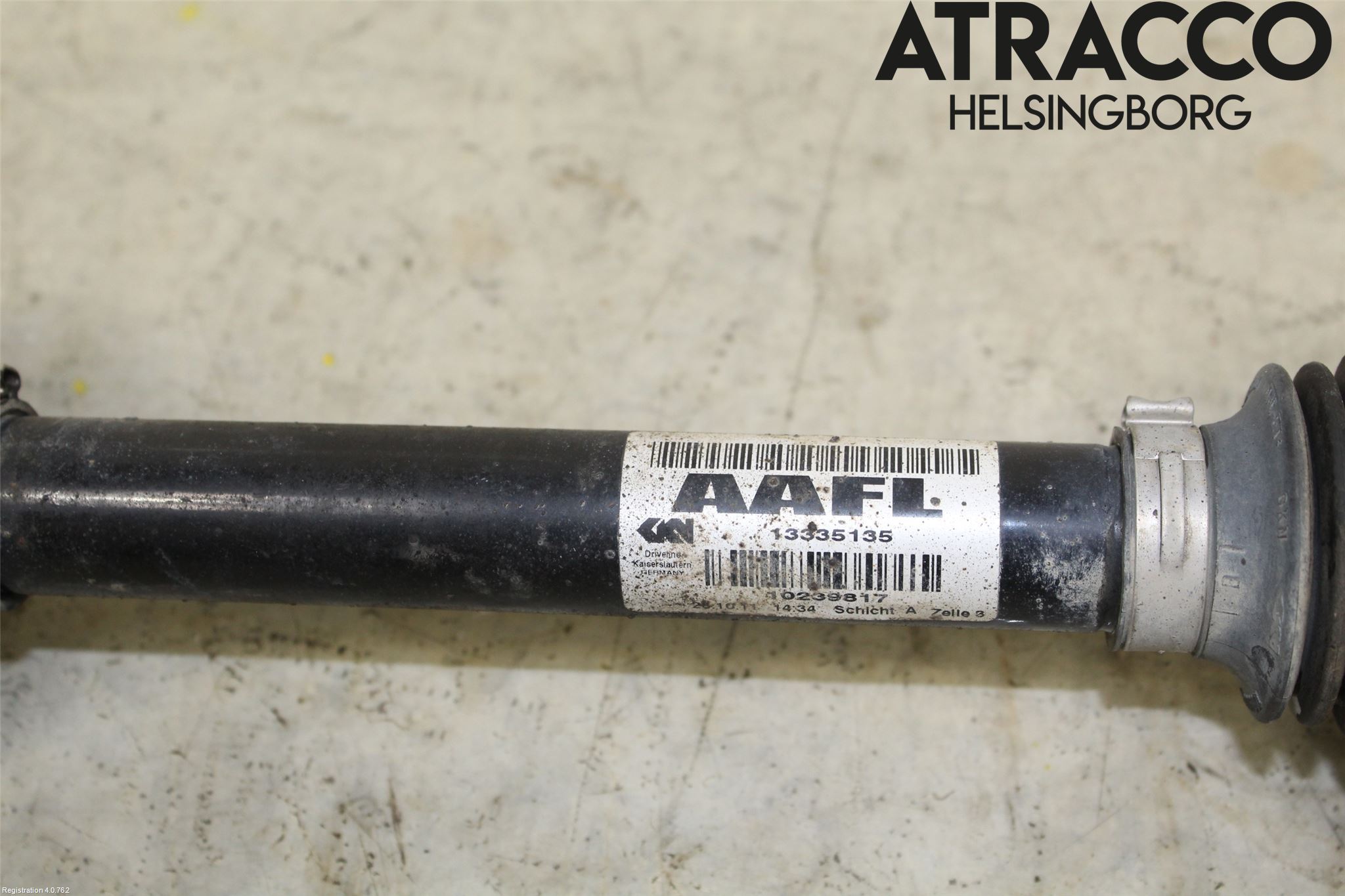 Opel ASTRA J 10-15 Drivaksel Foran Kompl Venstre