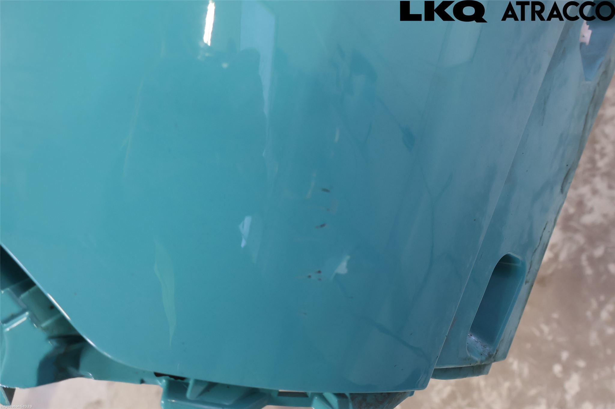 Citroen C4 CACTUS 14-20 Støtfanger Bak Overtrekk