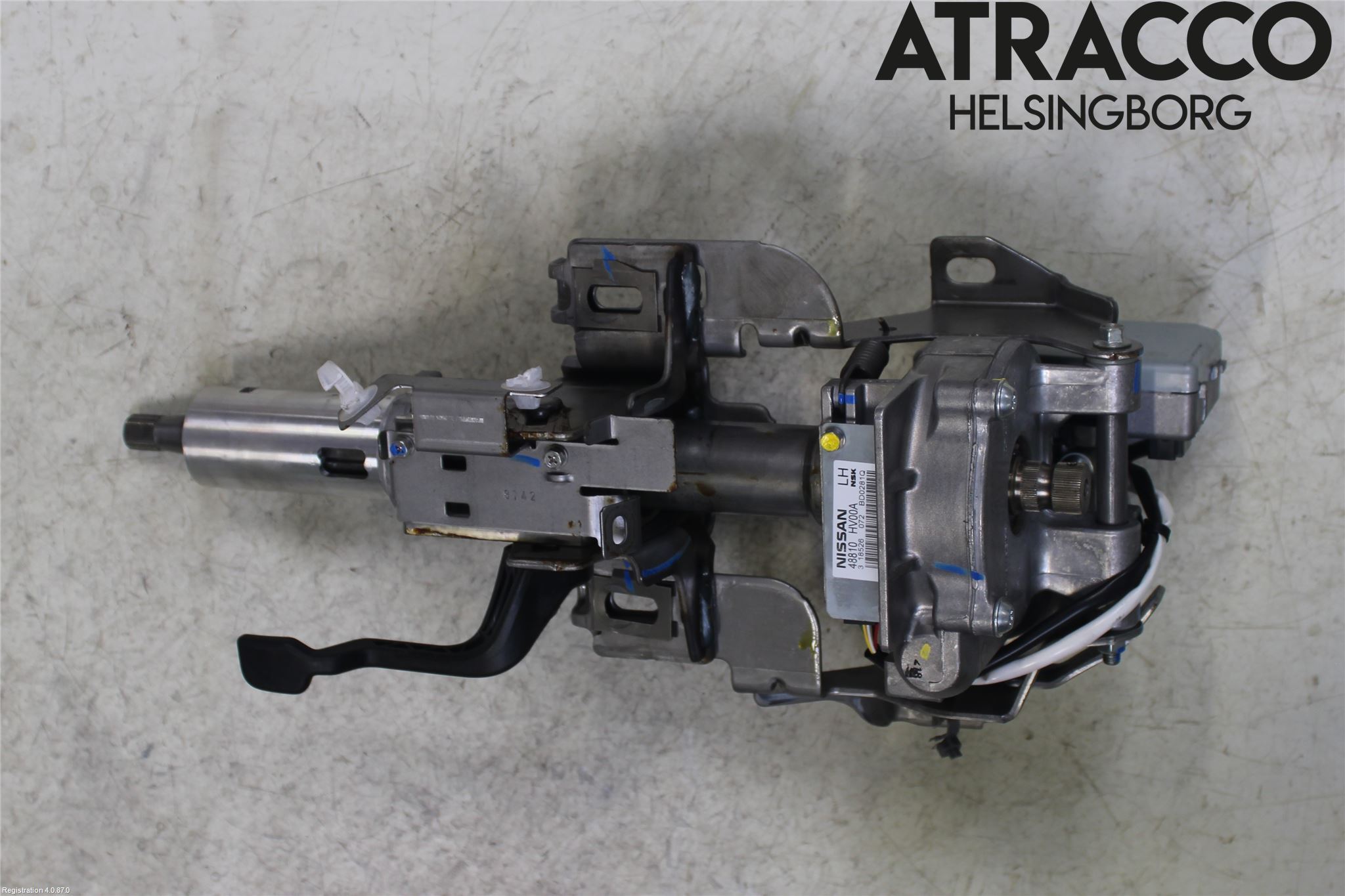 Nissan QASHQAI 17-21 Rattakselaggregat Innebygd Servo