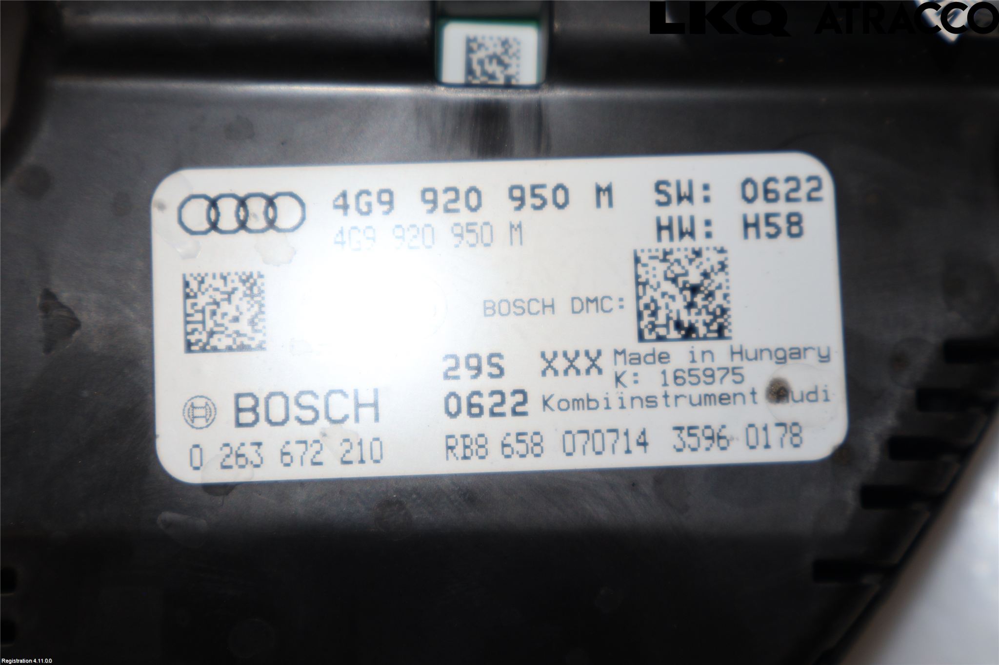 Audi A6 ALLROAD 12-18 Instr Kombinert