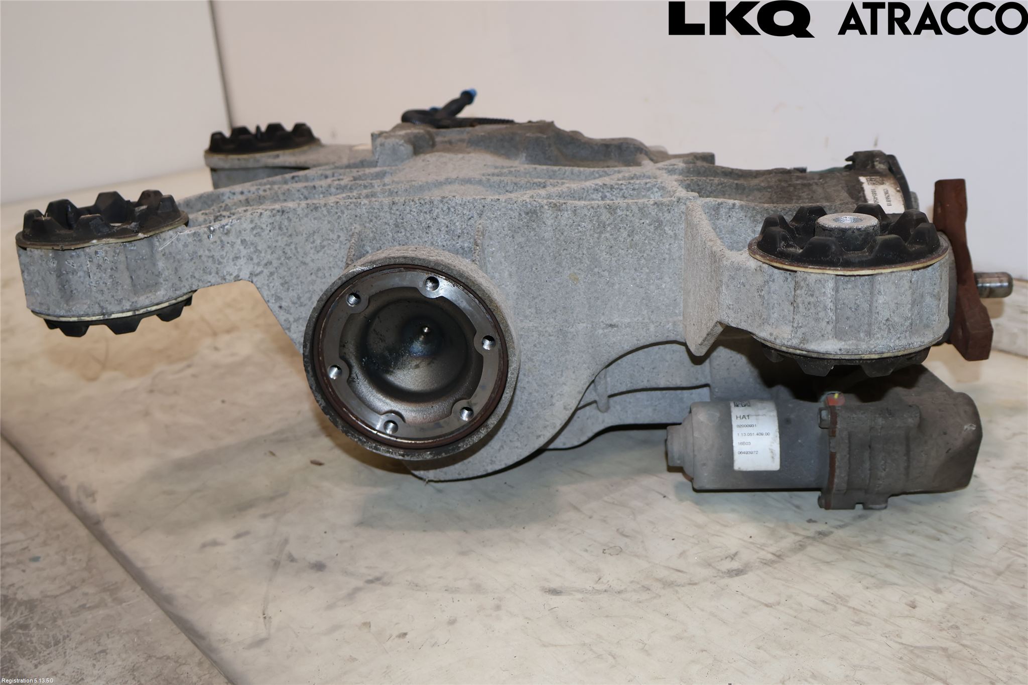 Volkswagen VW TIGUAN 07-16 Bakaksel Kardang Bak -Diff