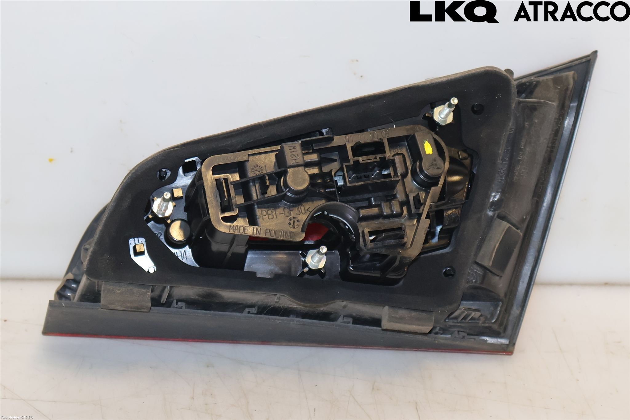 Audi A3/S3 8V 13-20 Baklykt Venstre  På Luke(Indre