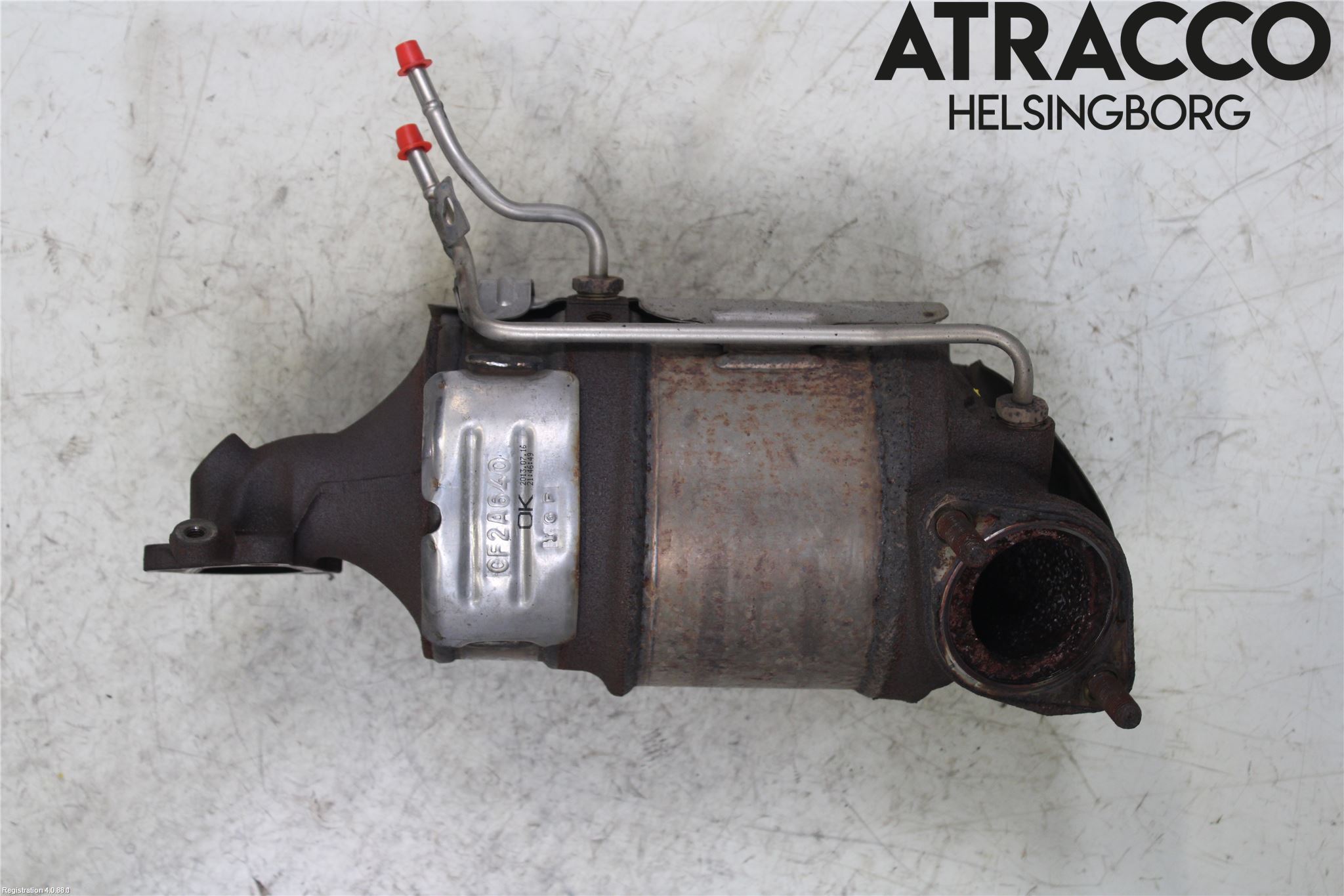 Kia VENGA 10-19 Eksos Partikketfilter