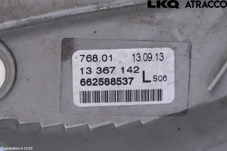 Opel ASTRA J 10-15 Blinklykt Foran Venstre
