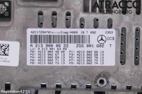 Mercedes-Benz MB E-KLASS (W213) 16-23 Instr Kombinert