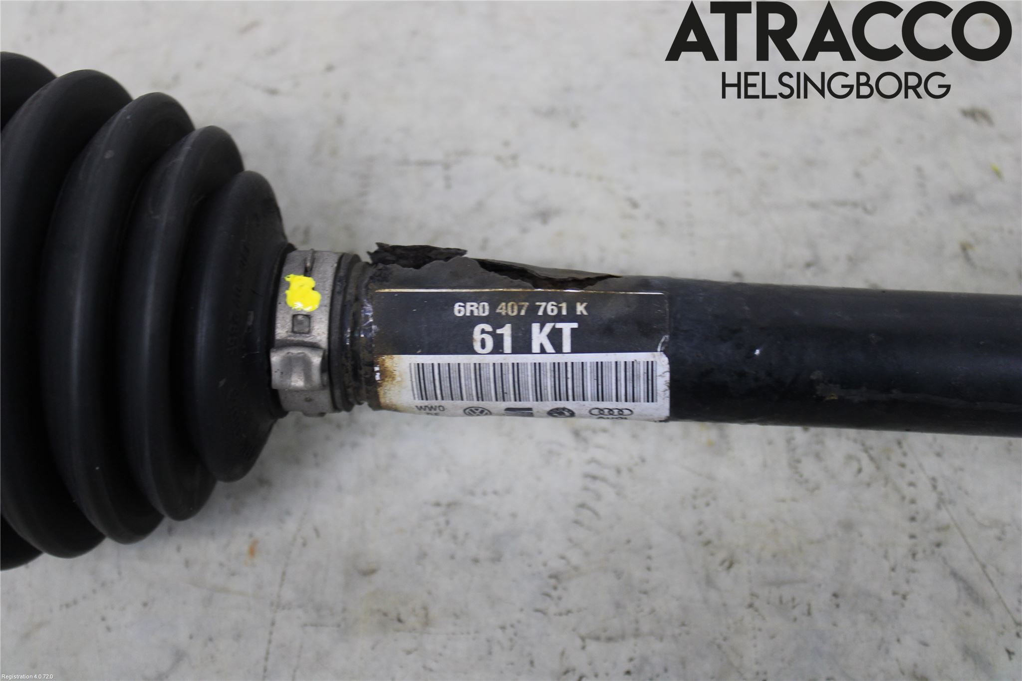Seat TOLEDO 12-19 Drivaksel Foran Kompl Venstre