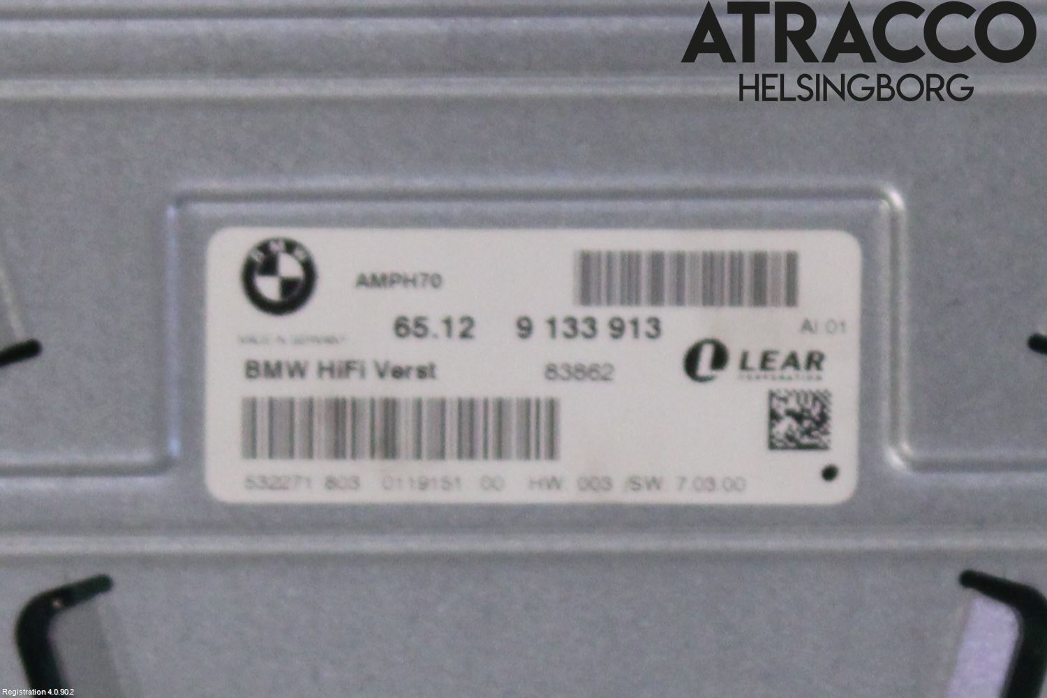 BMW X5 E70 07-13 Stereo Forsterker