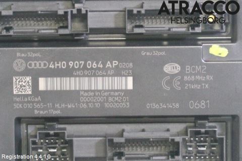 Audi A7/S7 4G 11-17 Styreenhet Klima