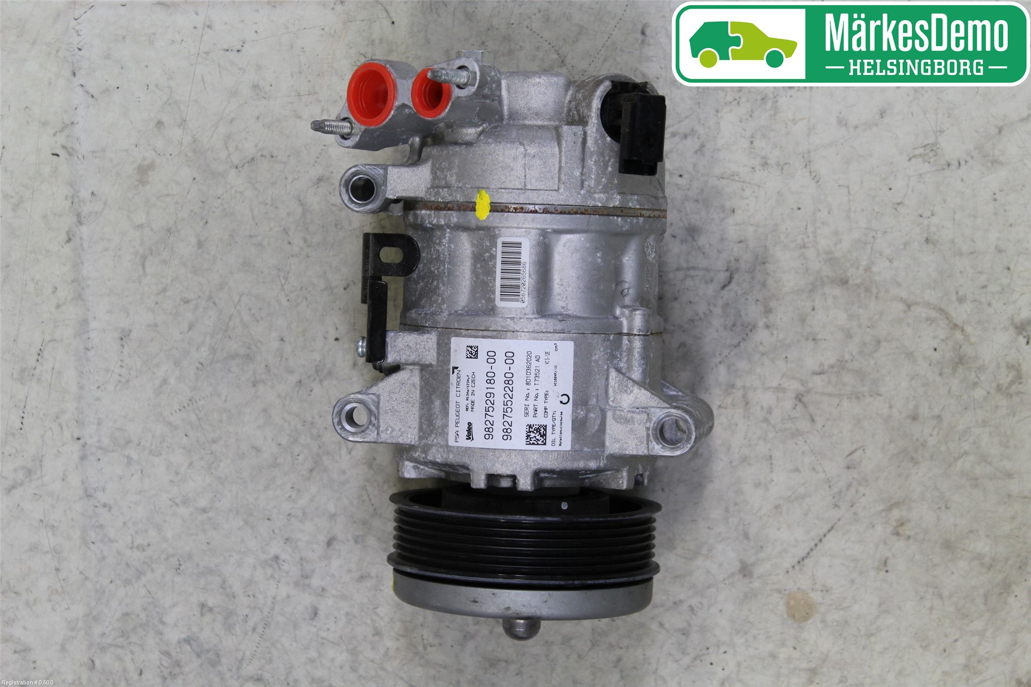 Peugeot 5008 17-24 Varme Ac Kompressor