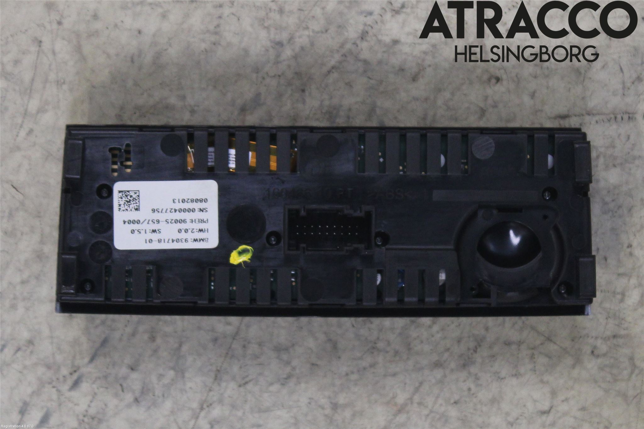BMW 5 F10/F11/F18 09-17 Varme Ac Betjening-Display