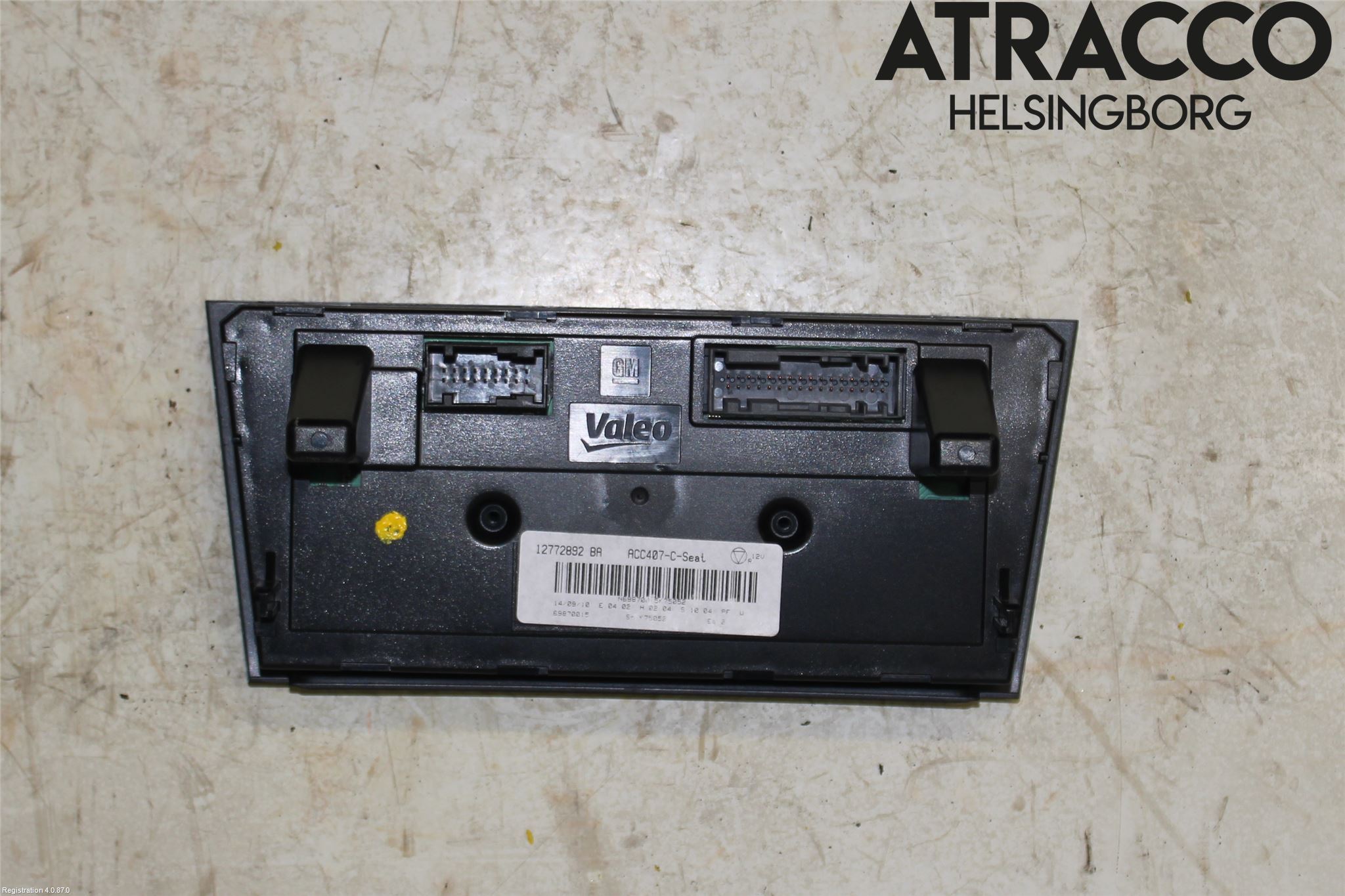 Saab 9-3 VER2/VER3 08-15 Varme Ac Betjening-Display