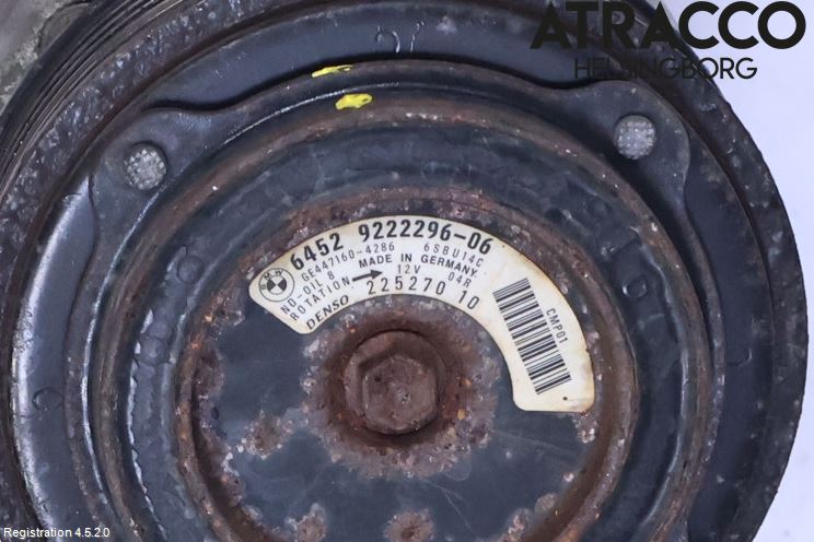 BMW 1 F20/F21 11-19 Varme Ac Kompressor