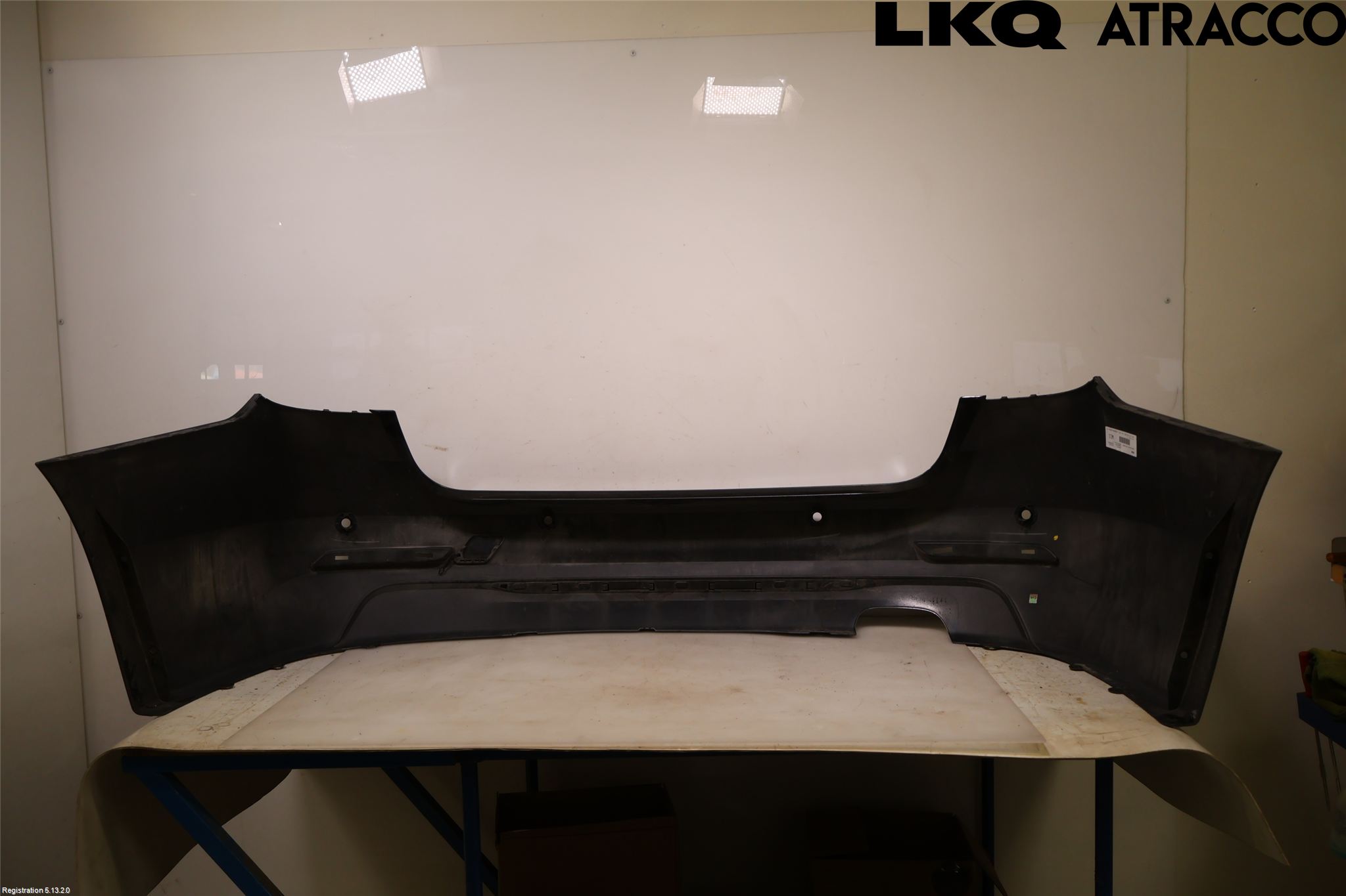 BMW 3 F30/F31/F80 12-19 Støtfanger Bak Overtrekk