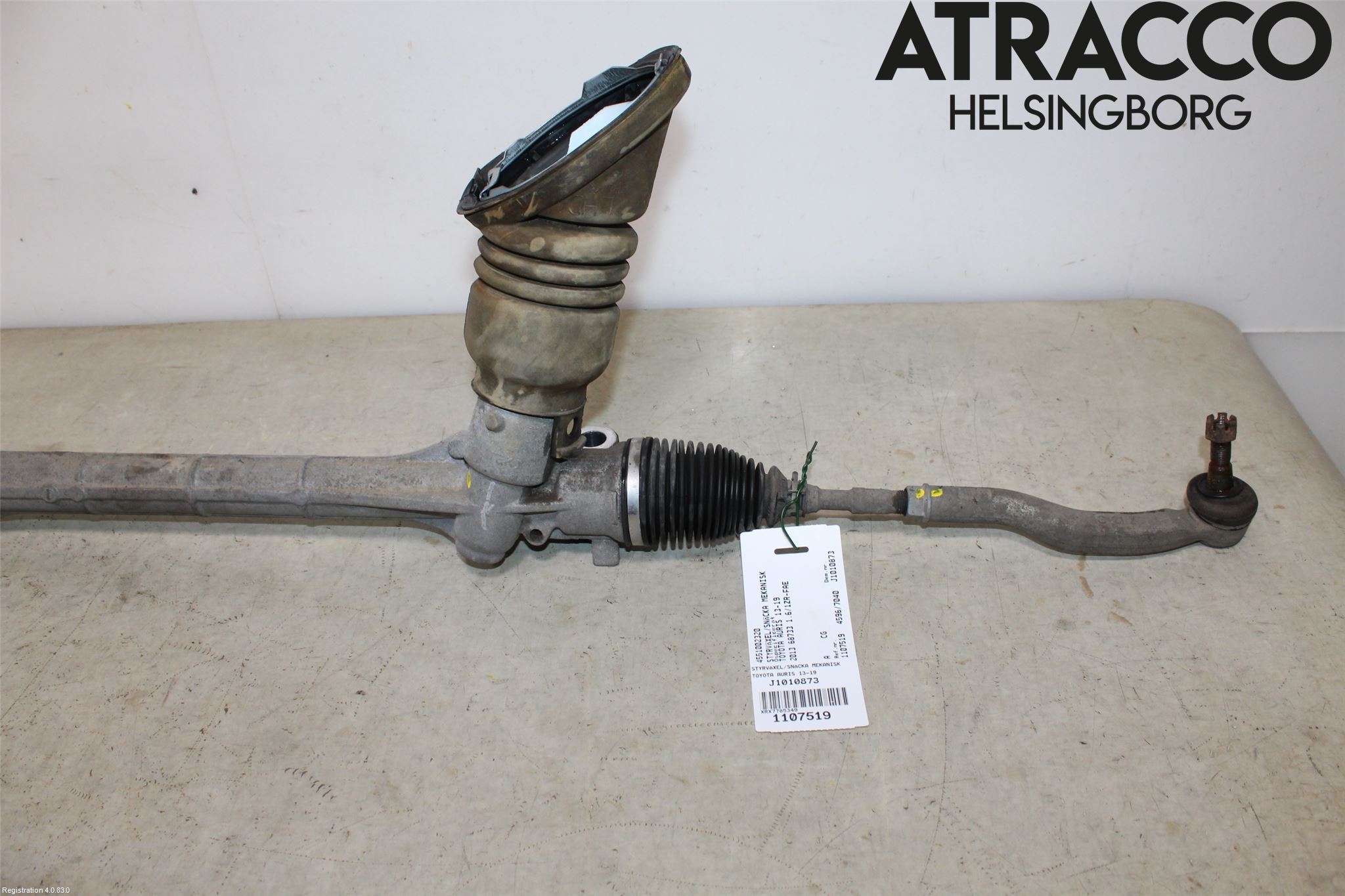 Toyota AURIS 13-19 Snekke - Tannstang