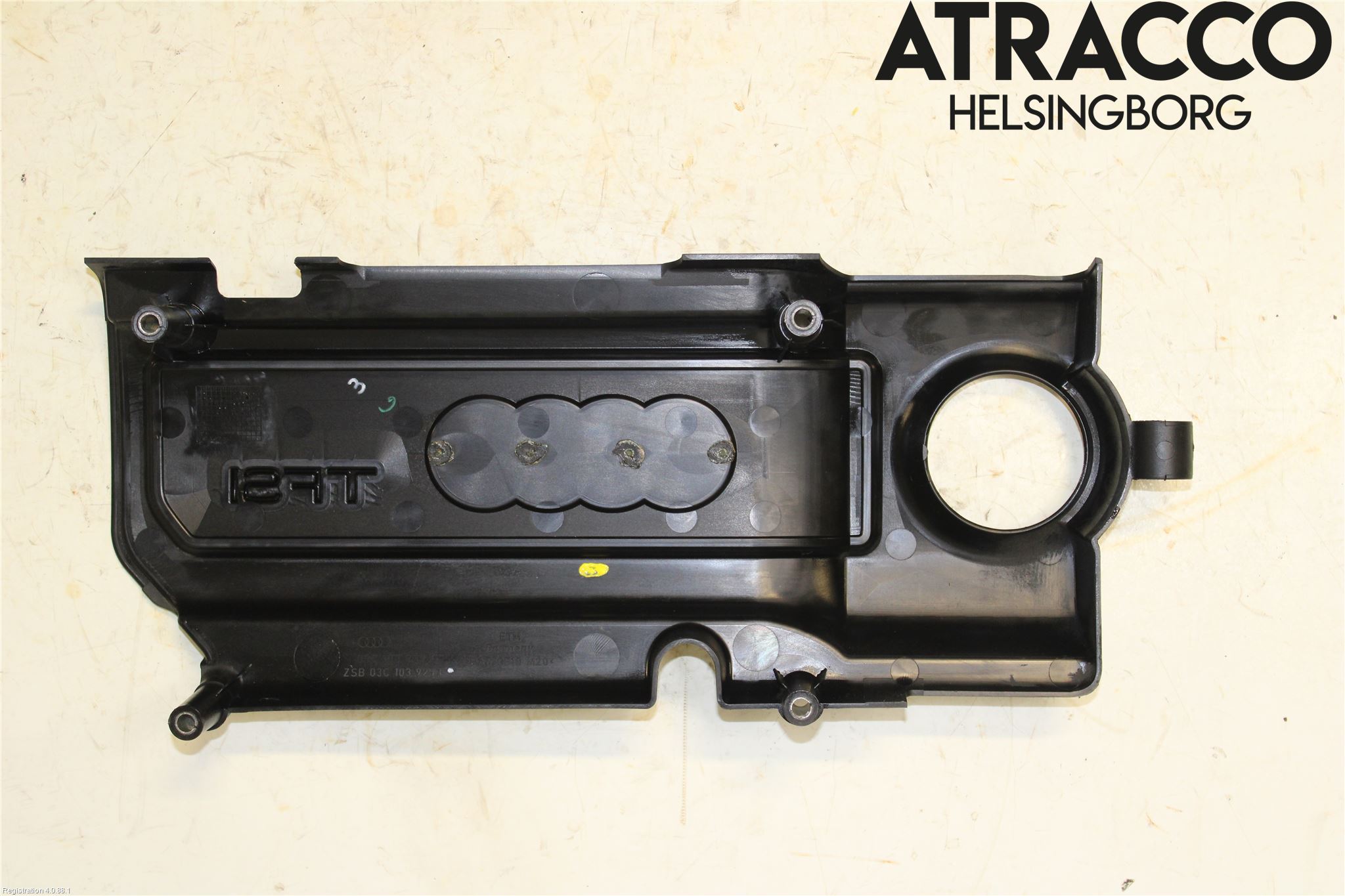 Audi A3/S3 05-13 Motor Deksel Over Motor