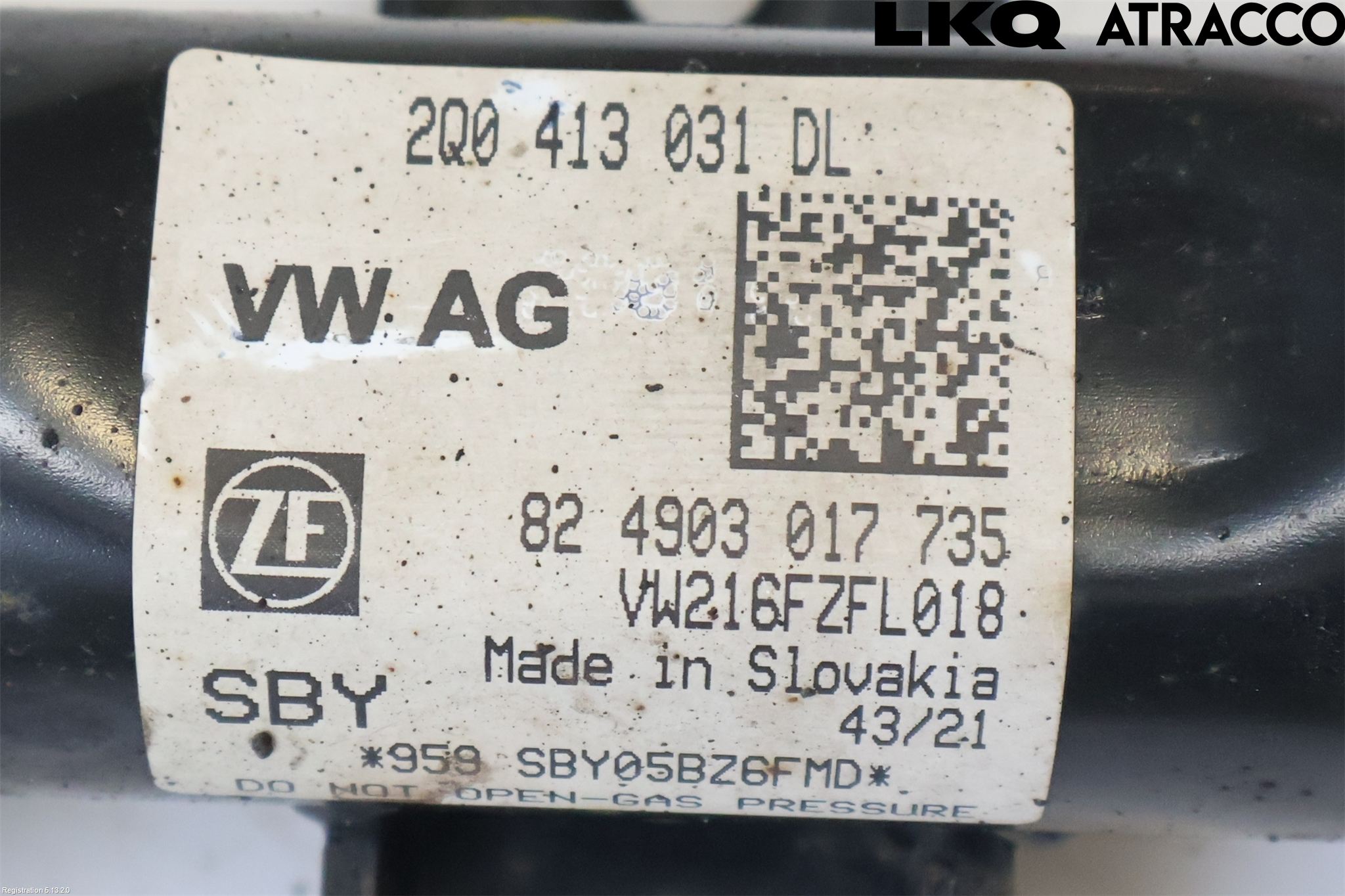 Volkswagen VW T-CROSS 19- Fjærbein Foran Høyre