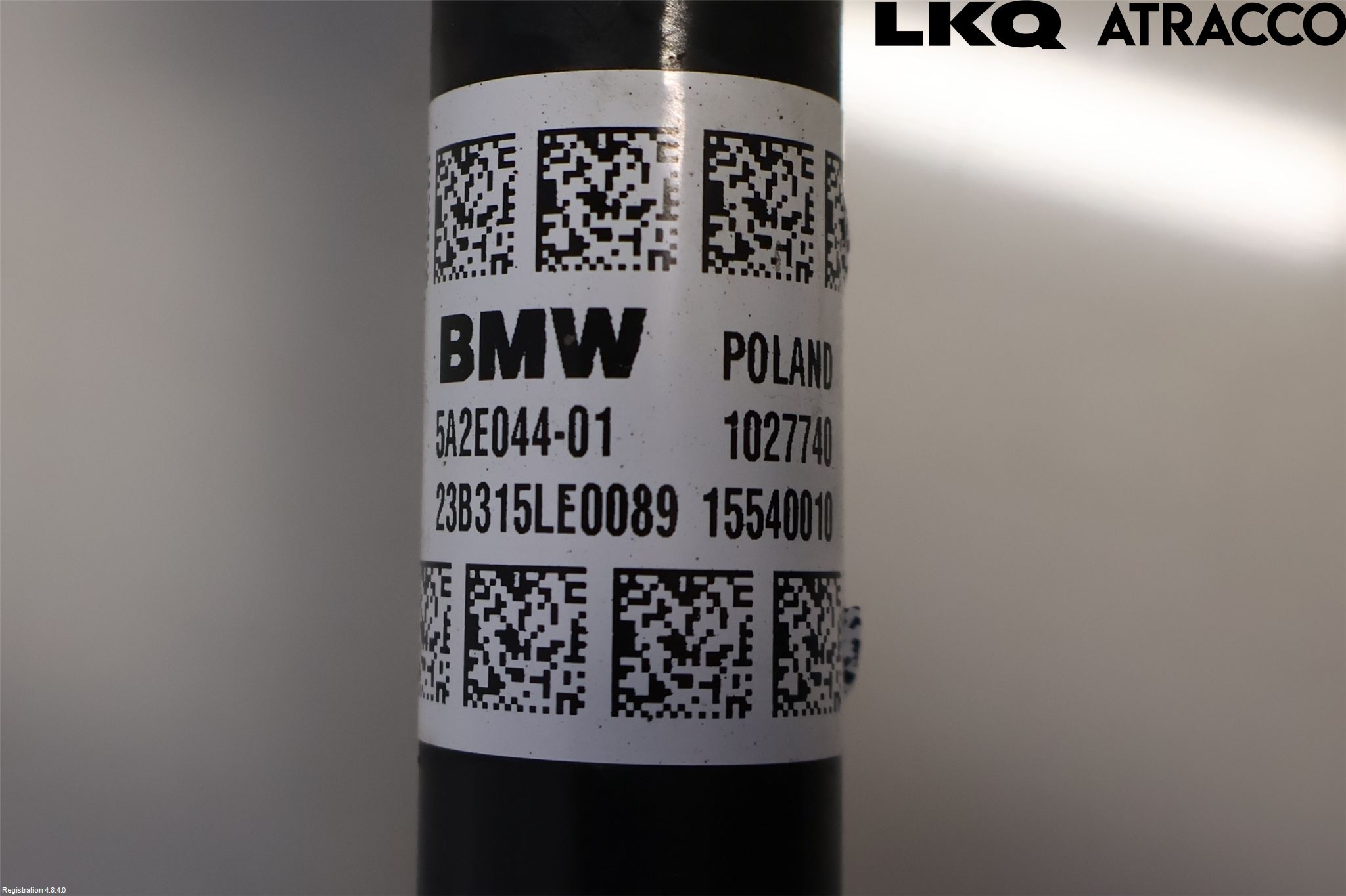 BMW 1 F40 19- Drivaksel Foran Kompl Høyre