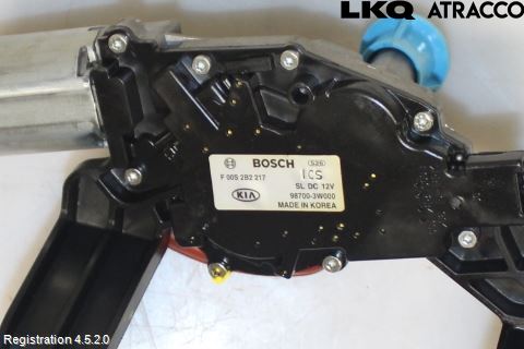 Kia SPORTAGE (SL) 11-15 Viskermotor Bakluke
