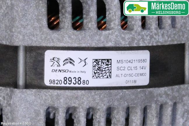 Peugeot 5008 17-24 Dynamo