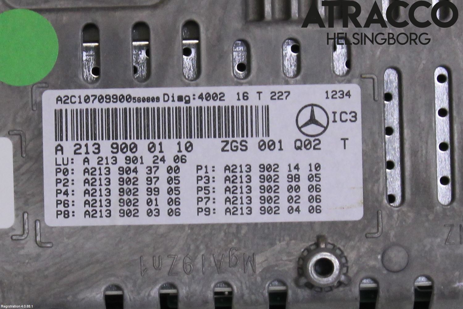 Mercedes-Benz MB E-KLASS (W213) 16-23 Instr Kombinert