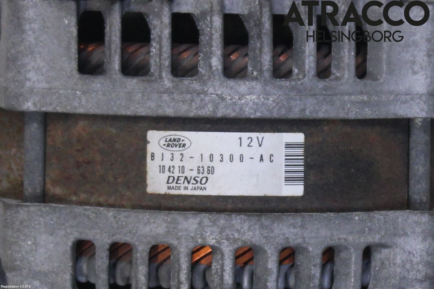 Landrover LAND ROVER RANGE ROVER EVOQUE (L538) 11-18 Dynamo