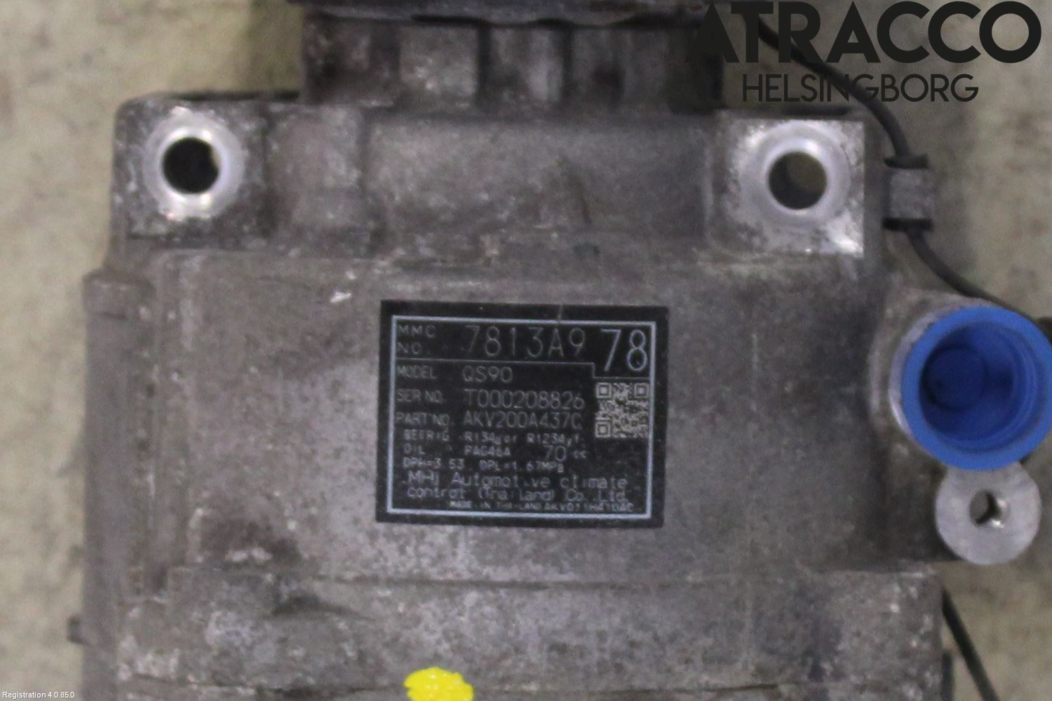 Mitsubishi OUTLANDER 13-21 Varme Ac Kompressor