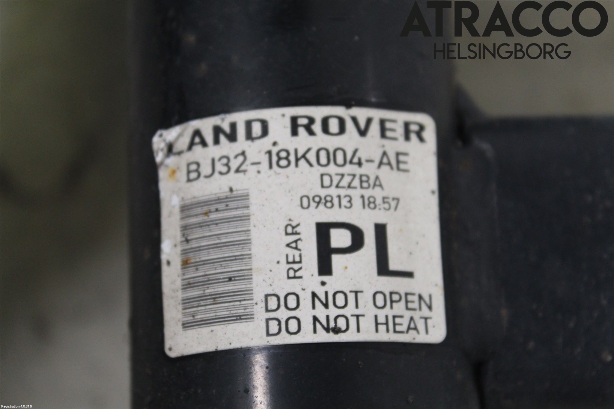 Landrover LAND ROVER RANGE ROVER EVOQUE (L538) 11-18 Fjærbein Bak Venstre
