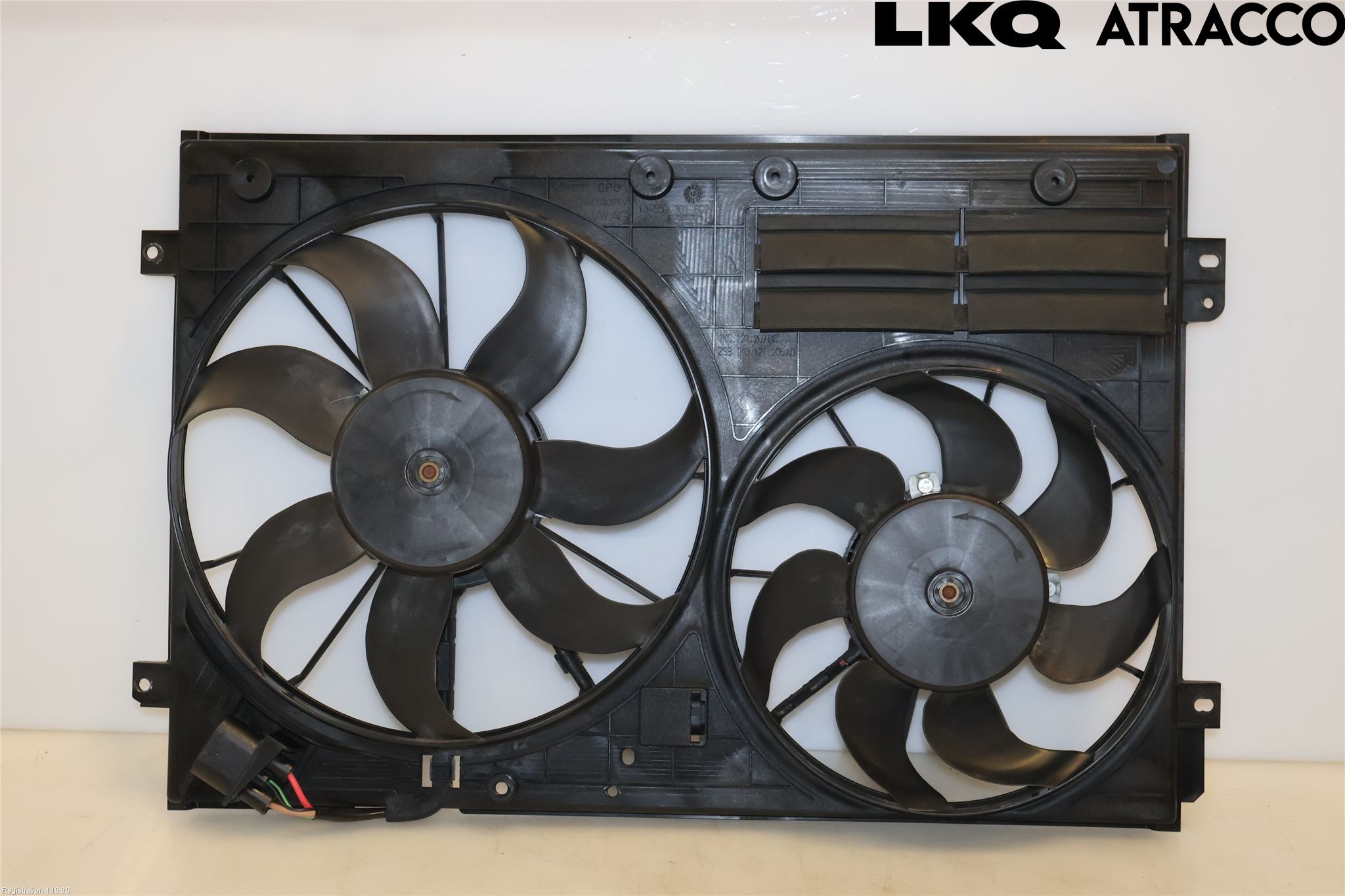 Volkswagen VW PASSAT 11-14 Kjølevifte-Radiator Hus-Kåpe