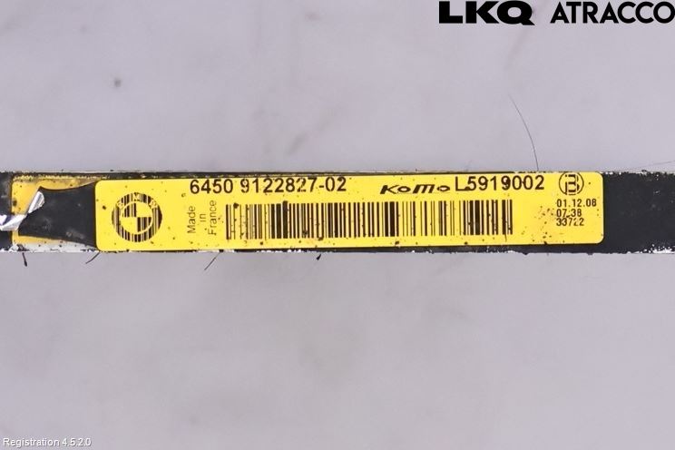 BMW 5 E60/61 Sed/Tou 02-10 Varme Ac Kondenser-Kjøler