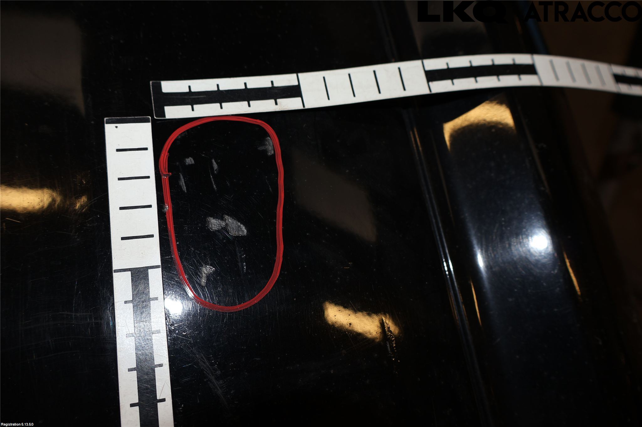 BMW 5 F10/F11/F18 09-17 Støtfanger Bak Overtrekk