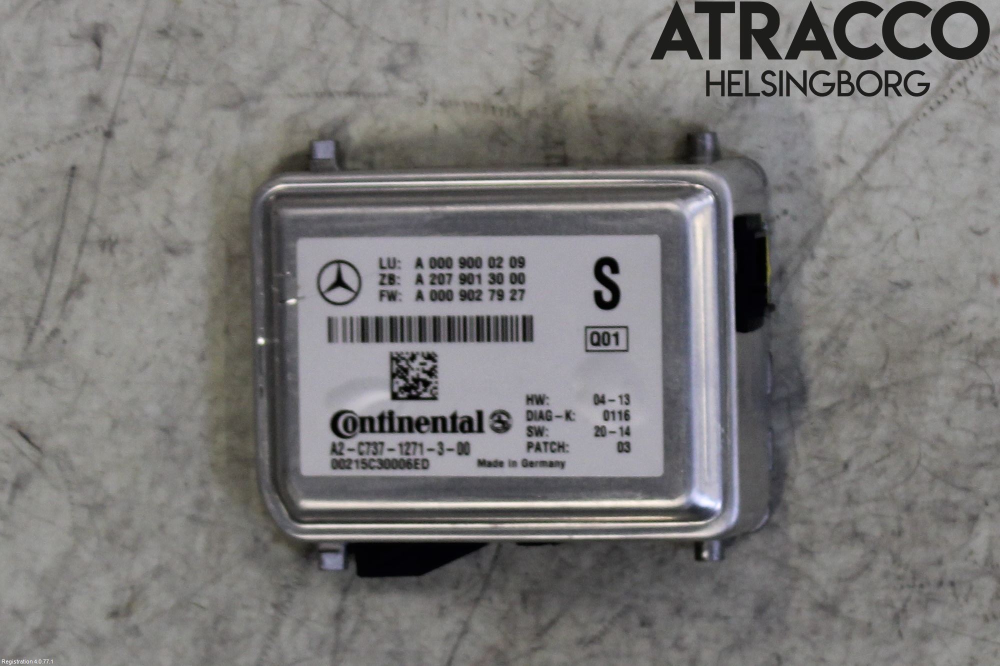 Mercedes-Benz MB GL/GLS-KLASS (X166) 12-19 Sensor Kollisjonsbeskyttelse