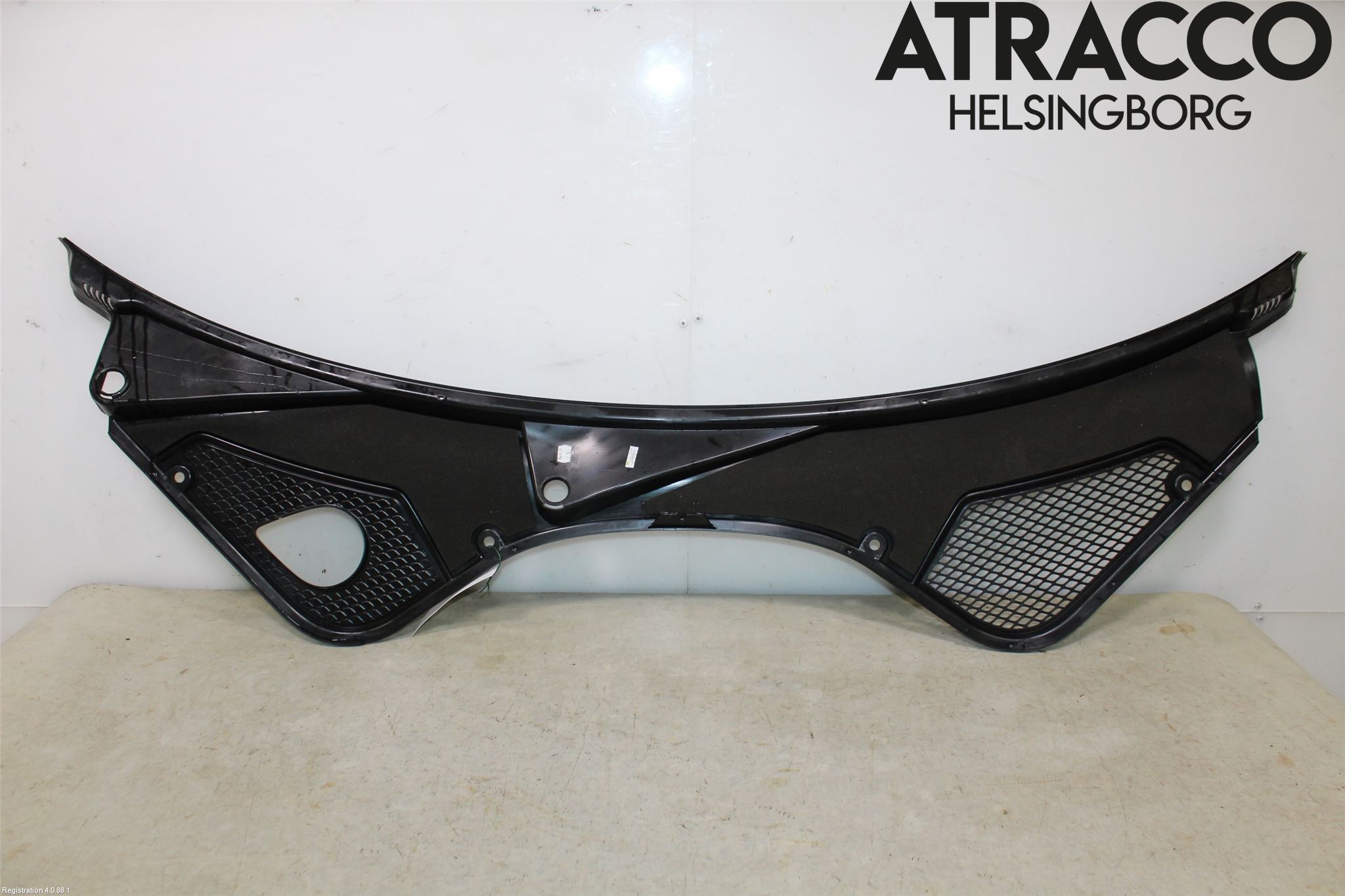Porsche PANAMERA 09- Visker Deksel-Grill-Under Frr