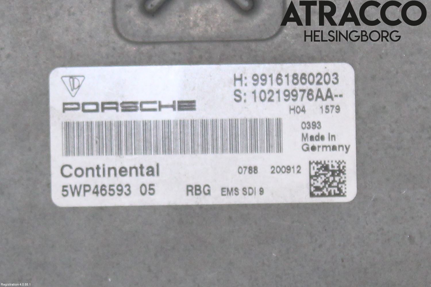 Porsche 911 64- Styreenhet Innsprøytning