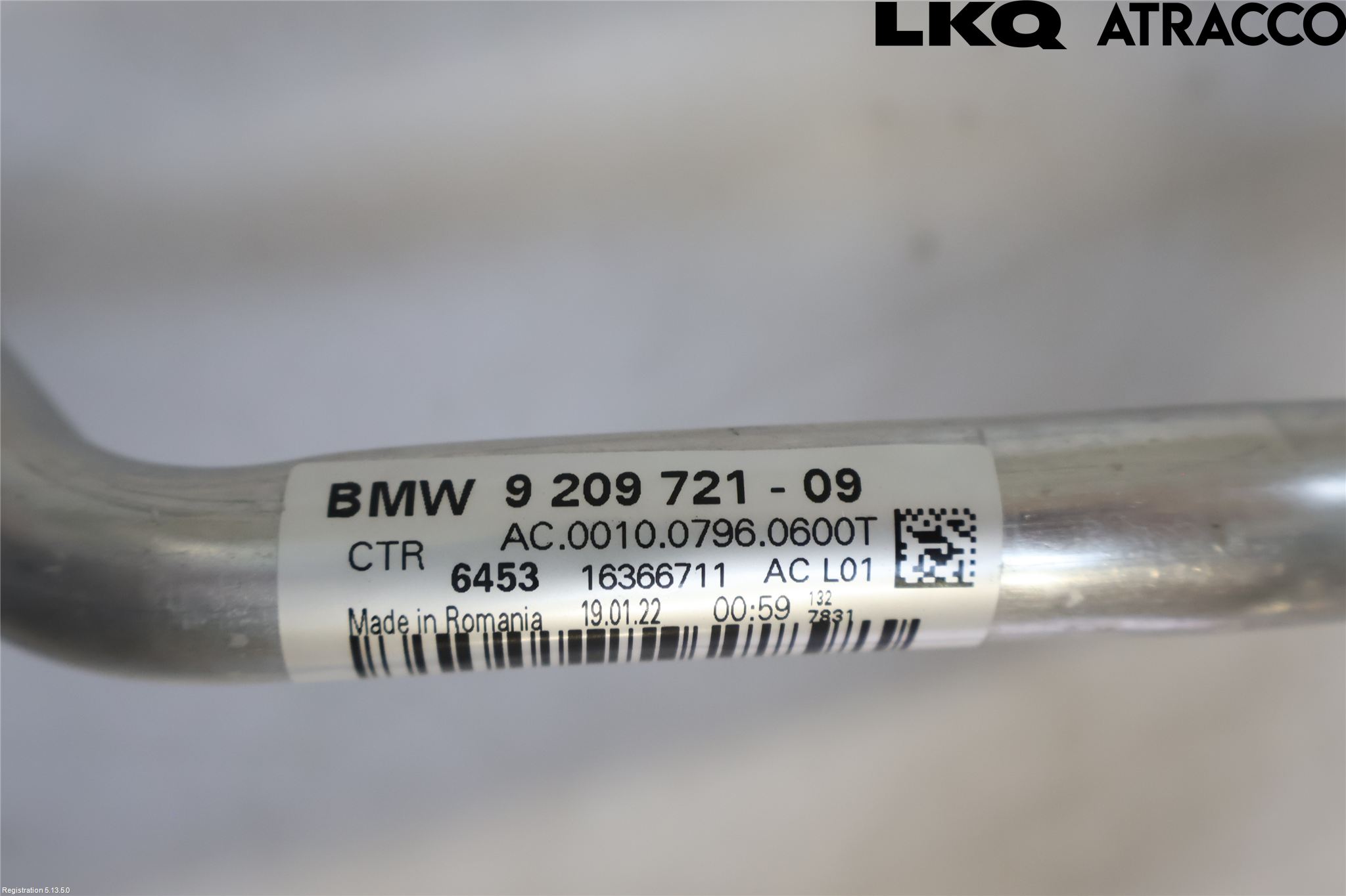 Mini COUNTRYMAN F60 17-23 Varme Ac Slange - Rør