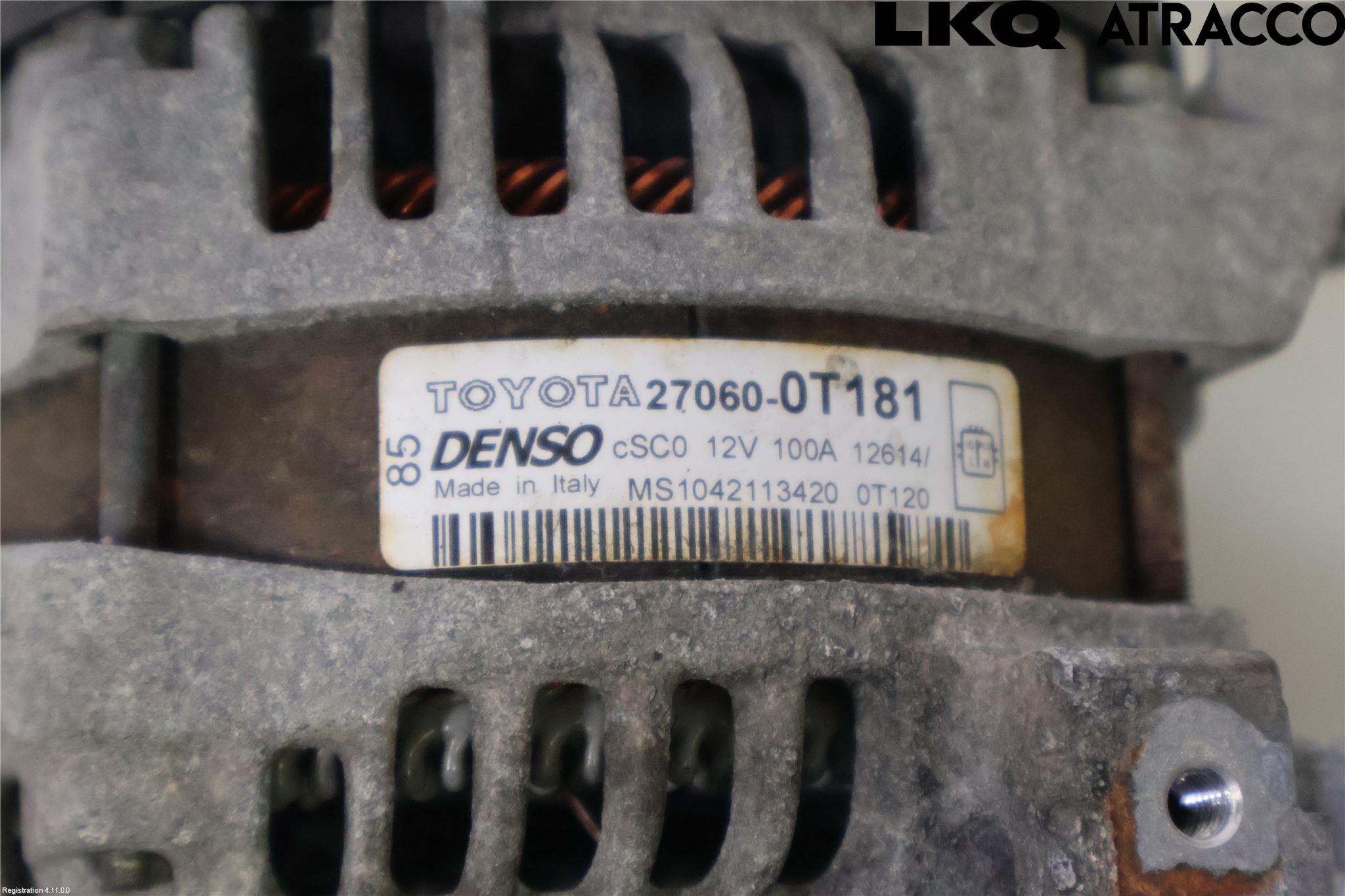Toyota AVENSIS 09-15 Dynamo