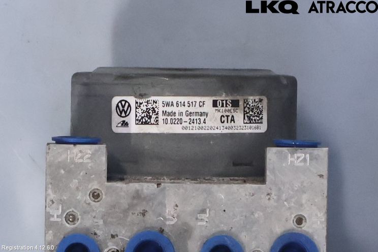 Volkswagen VW GOLF / E-GOLF VIII 20- Abs Hydraulikkaggregat