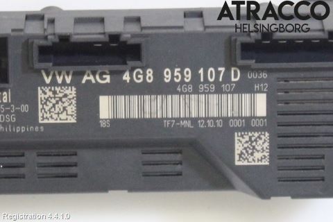 Audi A7/S7 4G 11-17 Styreenhet Bakluke