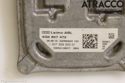 Audi A7/S7 4G 11-17 Styreenhet Xenon